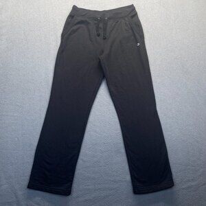 Champion Womens Athletic Pants, Black Size Large,Drawstring,Pockets,Athleticwear